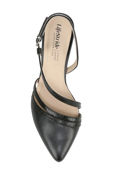 Lifestride Arlo Slingback Pointed Toe Pump