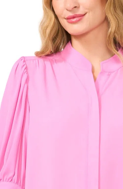 Cece Puff Sleeve Button-up Shirt