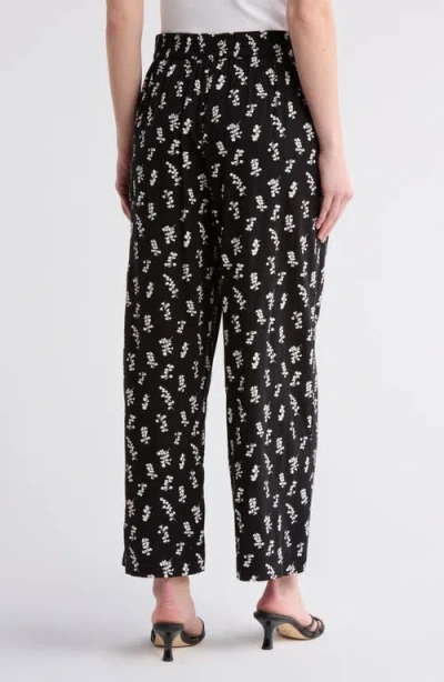 Melrose And Market Crop Pull-on Pants In Black