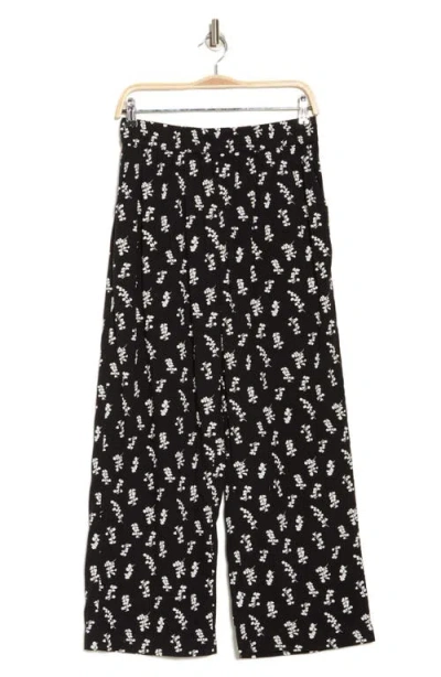 Melrose And Market Crop Pull-on Pants In Black