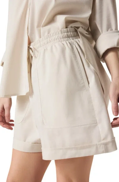 Splendid X @cellajaneblog Pull-on Poplin Shorts