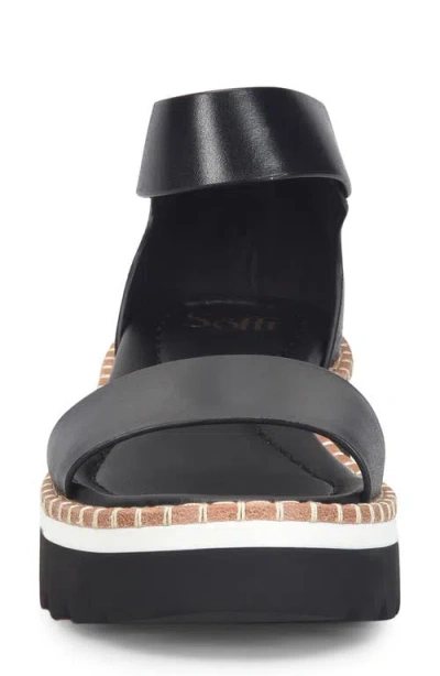 Söfft Ripley Ankle Strap Platform Wedge Sandal