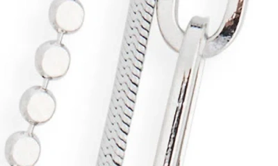 Nordstrom Rack Layered Mixed Chain Necklace