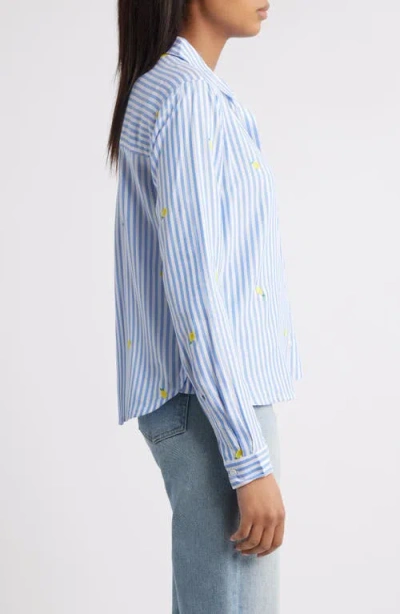 Beachlunchlounge Caitlin Embroidered Shirt