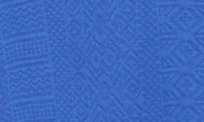 Fleece Factory Geometric Jacquard T-shirt