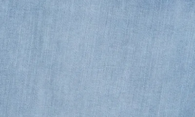 Frame High Waist Step Hem Straight Leg Jeans In Blue
