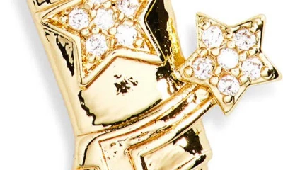 Leith Cz Cowboy Pendant Necklace