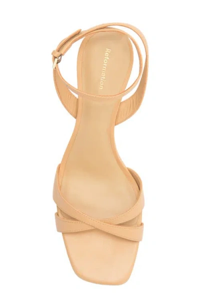 Reformation Grace Ankle Strap Sandal