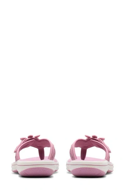 Clarks ® Breeze Opal Sandal In Pink