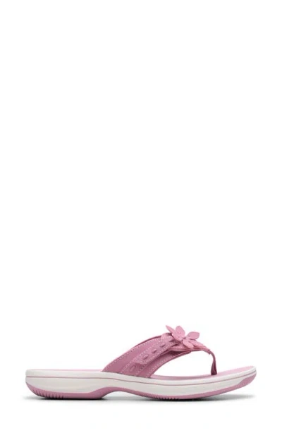 Clarks ® Breeze Opal Sandal In Pink