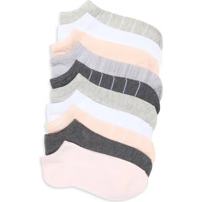Vince Camuto 10-pack Assorted Stripe No Show Socks