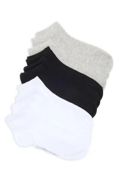 Vince Camuto 10-pack Assorted Solids Quarter Crew Socks In Multi