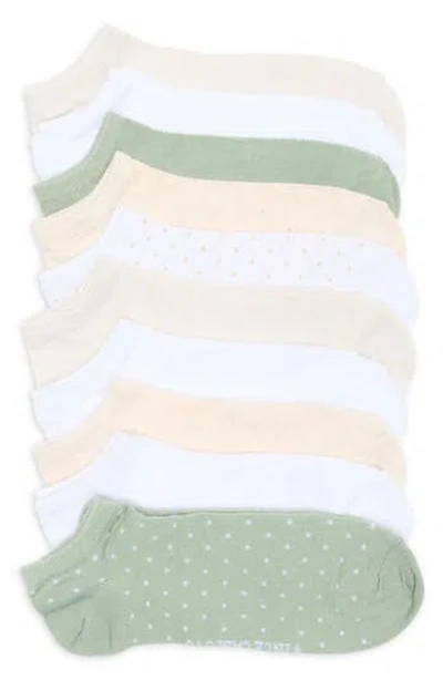Vince Camuto 10-pack Assorted Dots No Show Socks In Multi