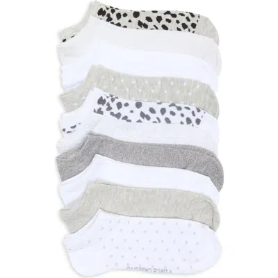 Vince Camuto 10-pack Assorted Animal Print No Show Socks