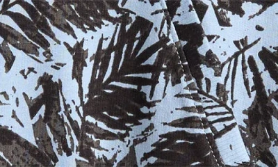Volcom Kids' Tie Dye Short Sleeve Hoodie & Shorts Set In Gray