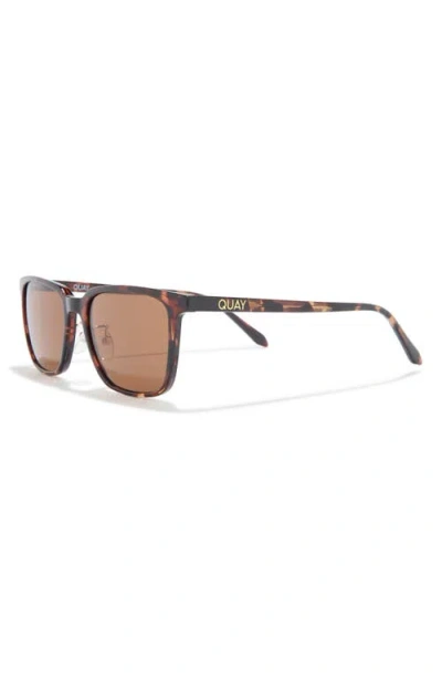 Quay 52mm Algorithm Square Sunglasses