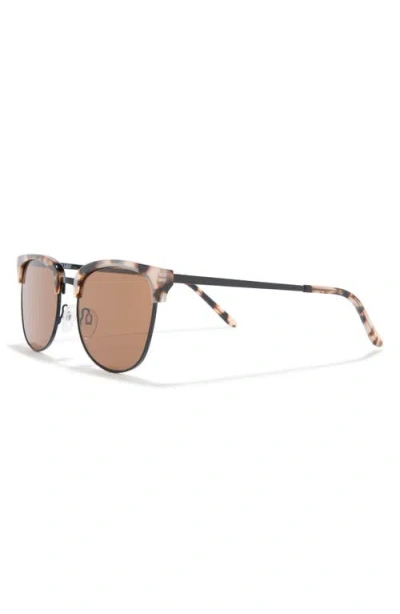 Quay 53mm Evasive Brow Bar Square Sunglasses