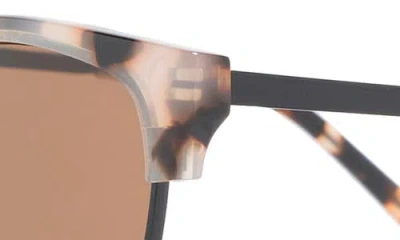 Quay 53mm Evasive Brow Bar Square Sunglasses
