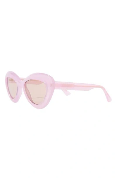 Moschino Cat Eye Bubble Frame Sunglasses