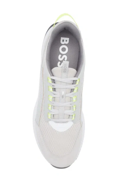 Hugo Boss Boss Ttnm Evo Runn Sneaker In Gray