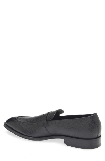 Hugo Boss Boss Derreck Penny Loafer In Black