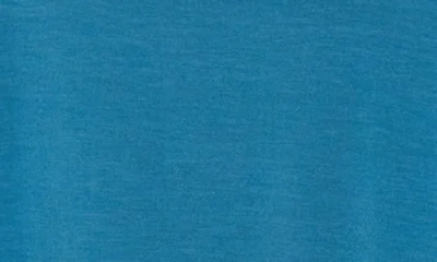 Eileen Fisher Bateau Neck Box Top In Blue