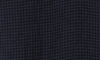Eileen Fisher Classic Organic Linen Button-up Shirt In Black