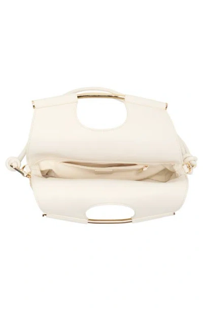 Steve Madden Foldover Raffia Handbag