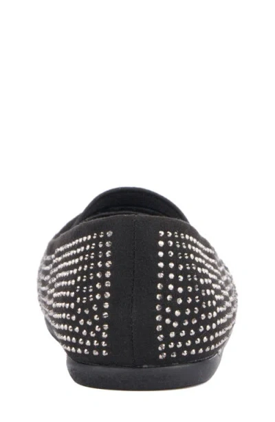 Olivia Miller Kids' Moon Light Mary Jane Flat In Black