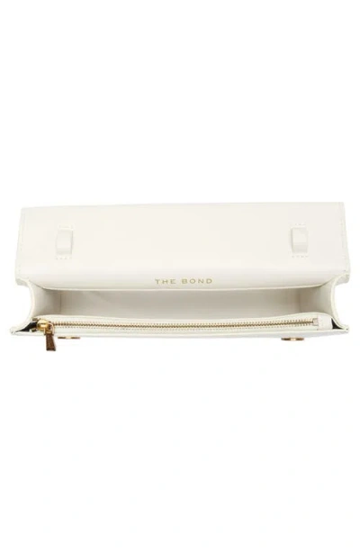 Kurt Geiger London Bond Croc Embossed Leather Top Handle Bag