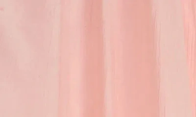 Nicole Miller Crinkle Puff Sleeve Mid Dress In Pink