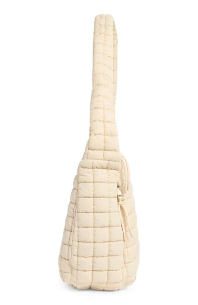 Urban Expressions Handbags Oversize Square Quilt Nylon Hobo Bag