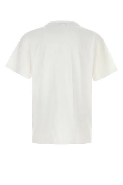 Alexander Mcqueen Logo Cotton T-shirt In Neutral