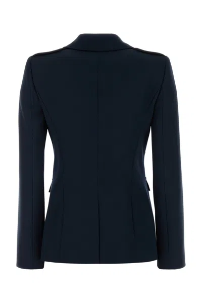 Alexander Mcqueen Utility Jackets Flap Pockets In Blue
