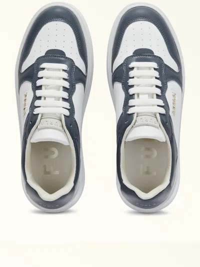 Furla Sport Lace-up Sneakers In White