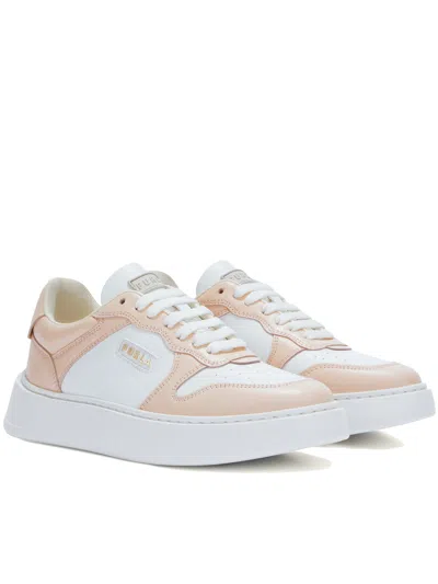 Furla Sport Lace-up Sneakers In White