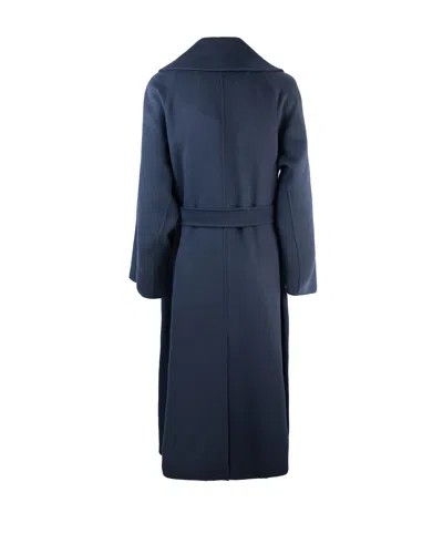 S Max Mara Cappotto Doris Blu In Blue