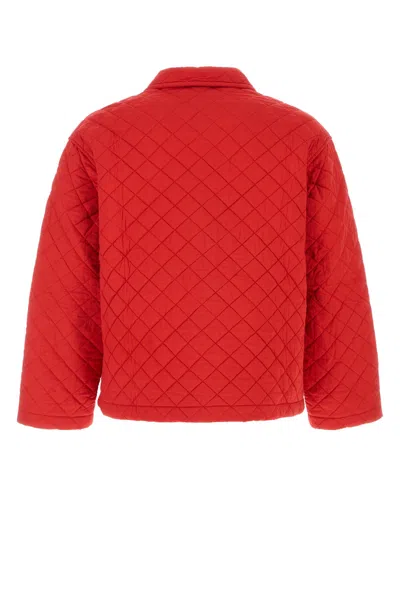 Bode Red Cotton Hobby Jacket In Red