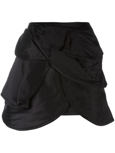 Shop Jw Anderson Mini A-line Skirt - Black