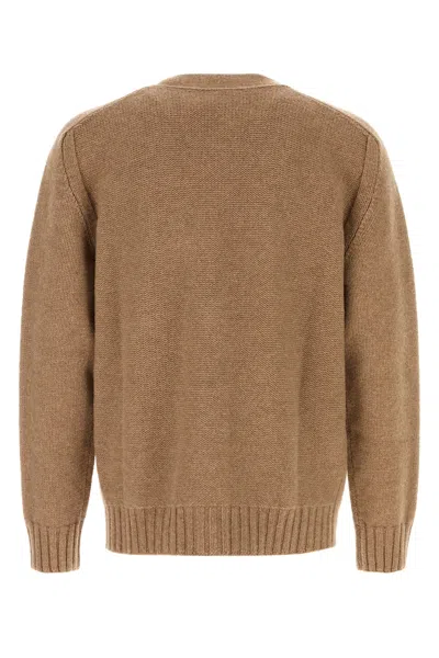 Bottega Veneta Knit Cardigan In Brown