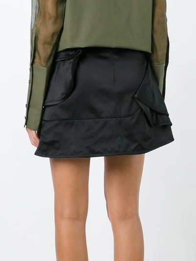 Shop Jw Anderson Mini A-line Skirt - Black