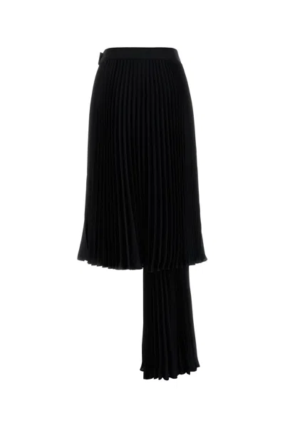 Bottega Veneta Women's Polyester Pant-skirt In Black
