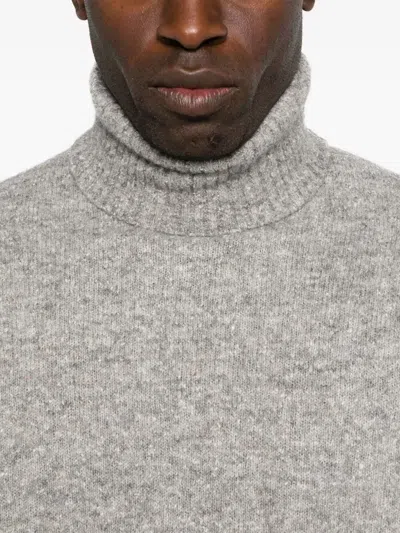 Brunello Cucinelli Men Turtle-neck Sweater In Gray