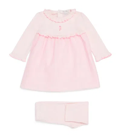Kissy Kissy Ready To Dance Dress And Trouser Set In Pink
