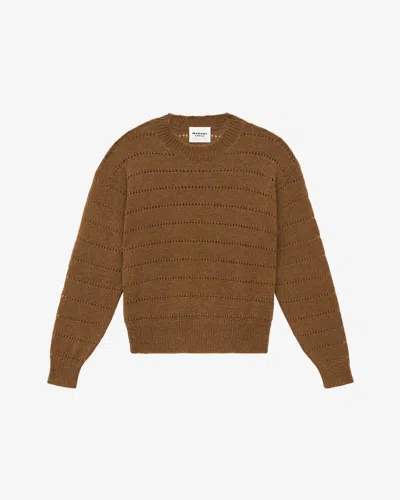 Isabel Marant Étoile Oletta Sweater In Brown