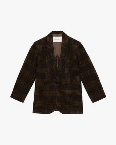 Isabel Marant Étoile Gesina Jacket In Brown
