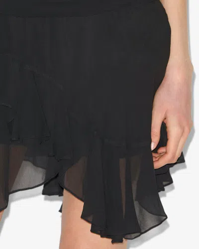 Isabel Marant Étoile Berenicia Mini Skirt In Black