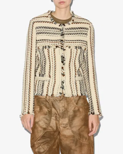 Isabel Marant Étoile Jacket Isabel Marant Etoile Woman Color Beige In Neutral