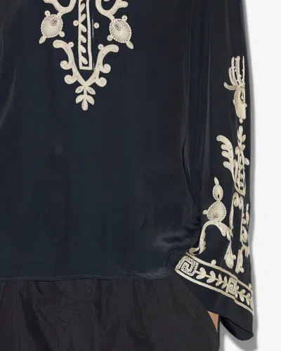 Isabel Marant Étoile Falonne Blouse In Black