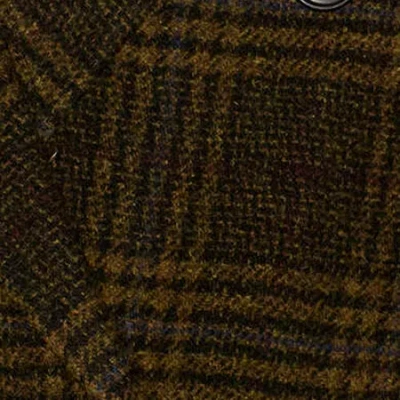 Isabel Marant Étoile Long Checked Double-breasted Coat Pockets In Brown